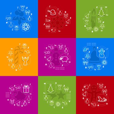 Noel etiket Infographic