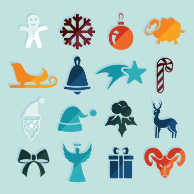 Noel simgeleri kümesi