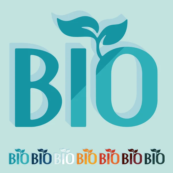 Bio sign icon — Stock Vector