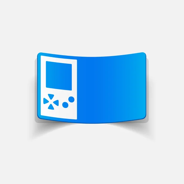 Video game icon — Stock Vector