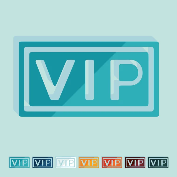 Icono vip — Vector de stock
