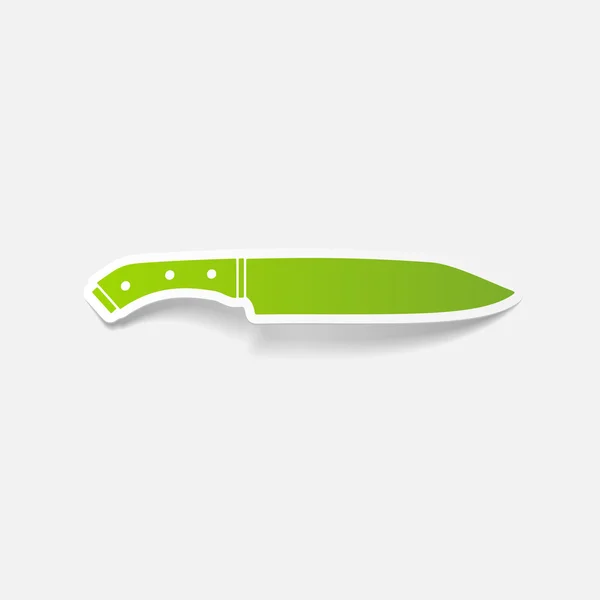 Cuchillo icono — Vector de stock