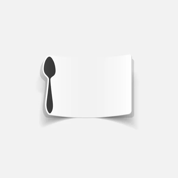 Spoon icon — Stock Vector