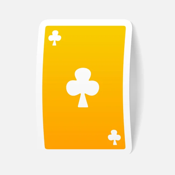 Playing card icon — Stock Vector