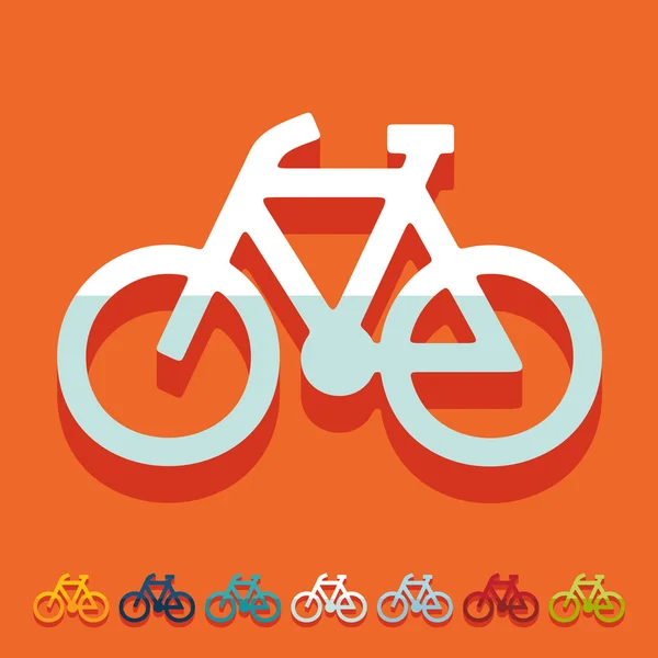 Bicycle icon — Stock Vector