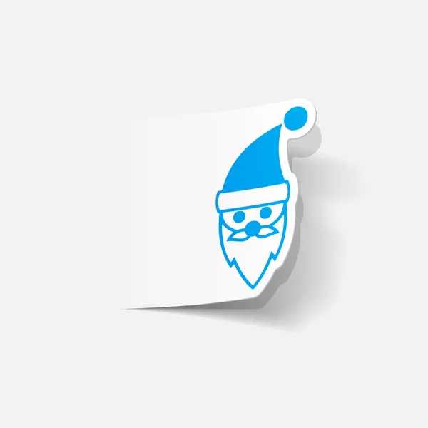 Kerstman pictogram — Stockvector