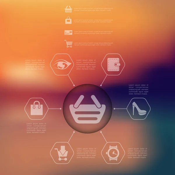 Mode infographic — Stockvector