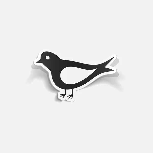 Значок птицы — стоковый вектор