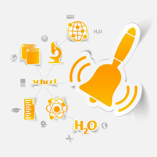教育贴纸图 — 图库矢量图片