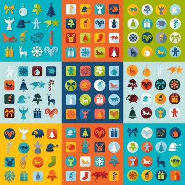 Noel simgeleri kümesi