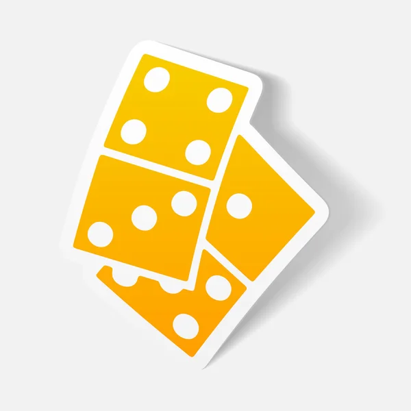 Domino icon — Stock Vector