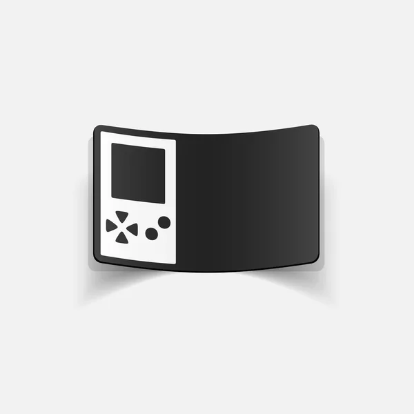 Video game icon — Stock Vector