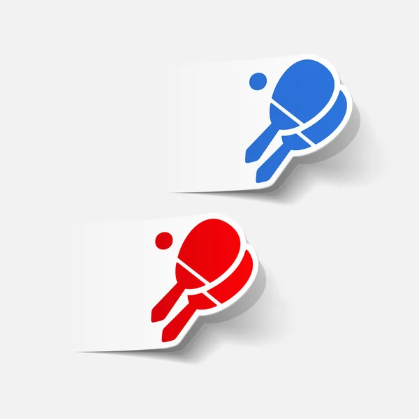 Icône de tennis — Image vectorielle