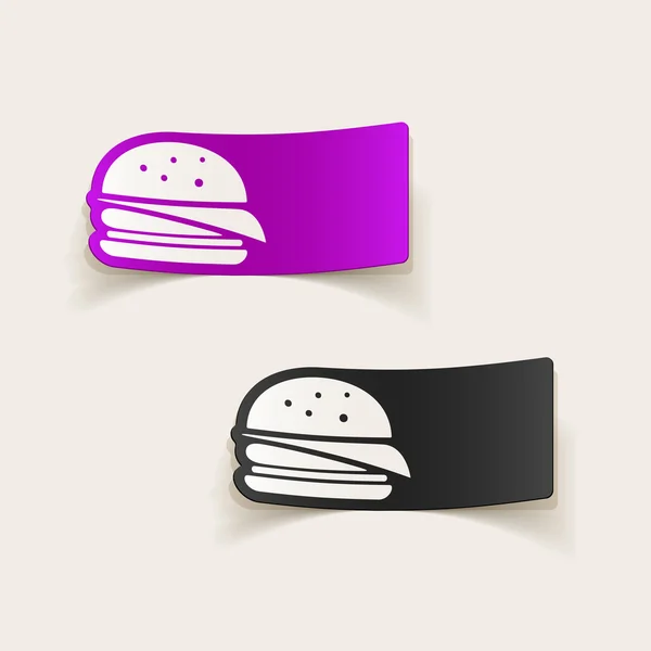 Icono sándwich — Archivo Imágenes Vectoriales
