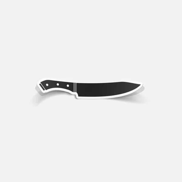 ナイフのアイコン — ストックベクタ