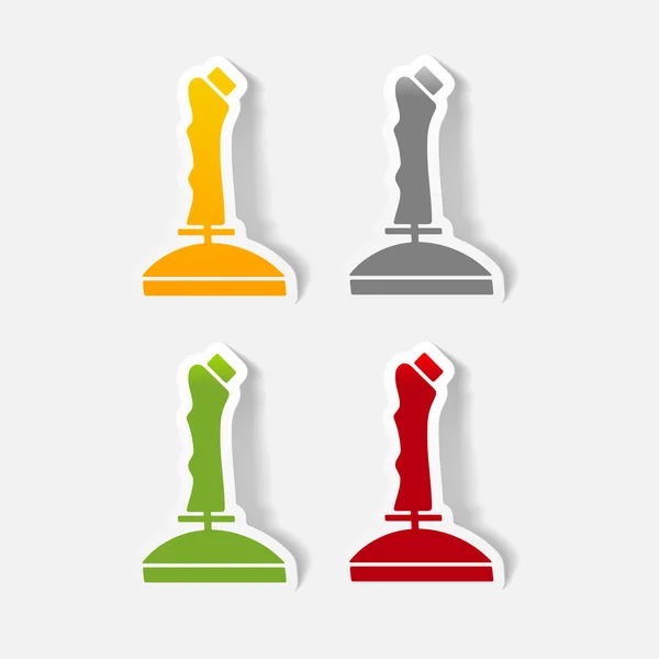 Icono de joystick — Vector de stock