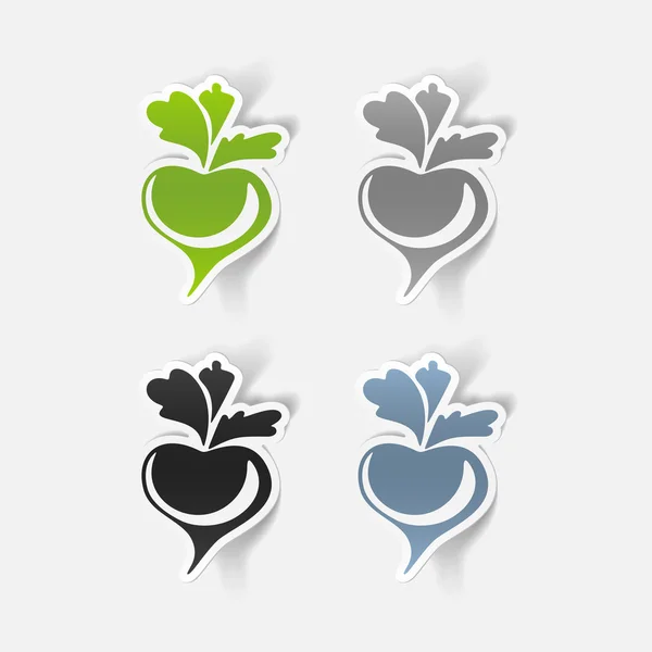 Beet icon — Stock Vector