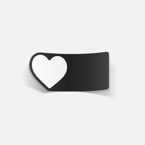 ไอคอนหัวใจ — ภาพเวกเตอร์สต็อก
