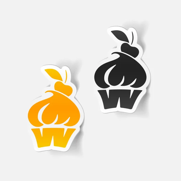 Cake icon — Stock Vector