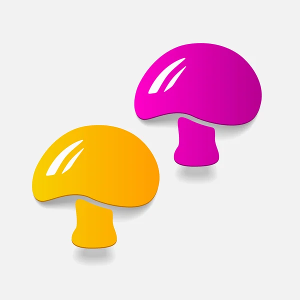 Mushroom icon — Stock Vector