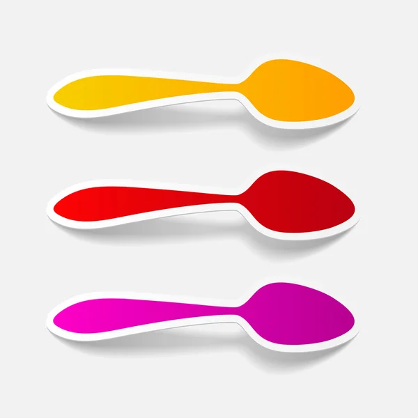 Spoon icon — Stock Vector