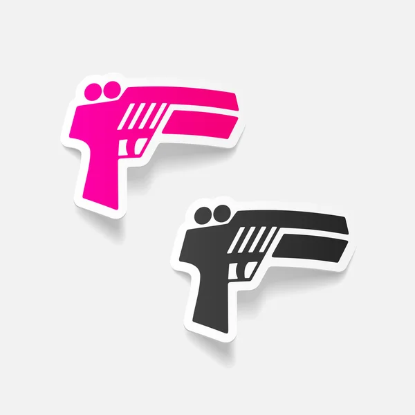 ไอคอนเกมปืน — ภาพเวกเตอร์สต็อก