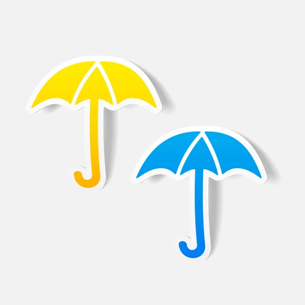 Icône parapluie — Image vectorielle