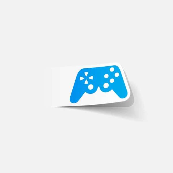 Icono de joystick — Vector de stock