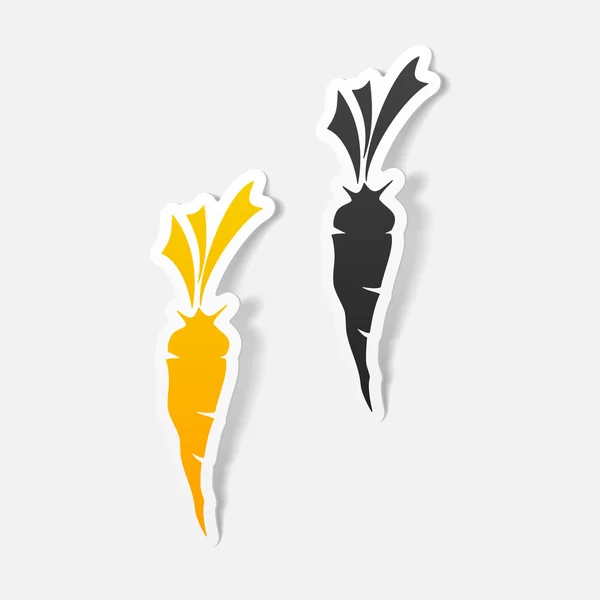 Icona delle carote — Vettoriale Stock