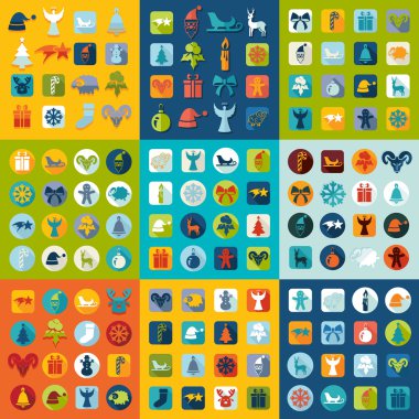 Noel simgeleri kümesi