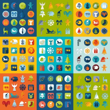 Noel simgeleri kümesi