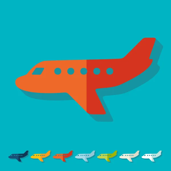 Plane icon — Stock Vector