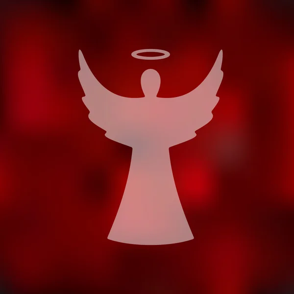 Anděl ikona — Stockový vektor