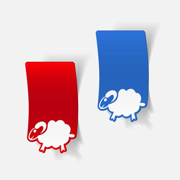 Sheep icon — Stock Vector