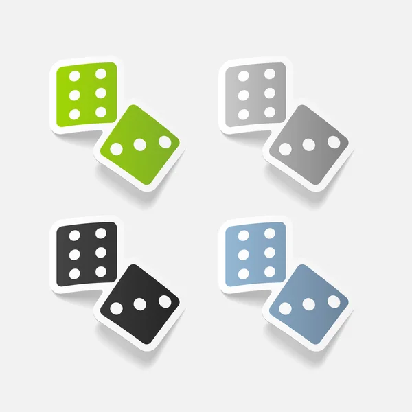 Dice icon — Stock Vector