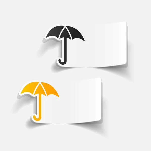 Ikona parasol — Wektor stockowy