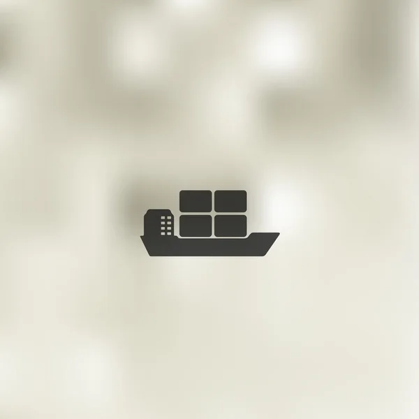 Ship icon — Stock Vector