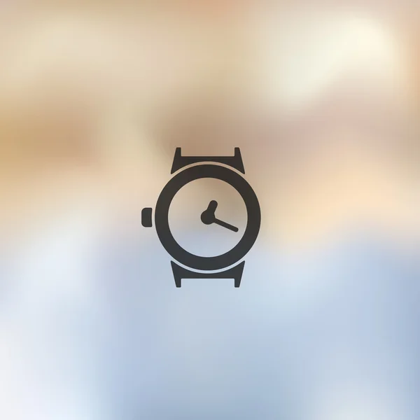 Icono de reloj — Vector de stock