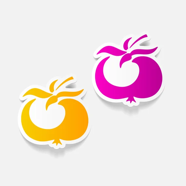 Tomato icon — Stock Vector