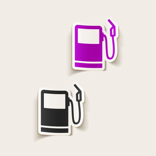 Gas station pictogram — Stockvector