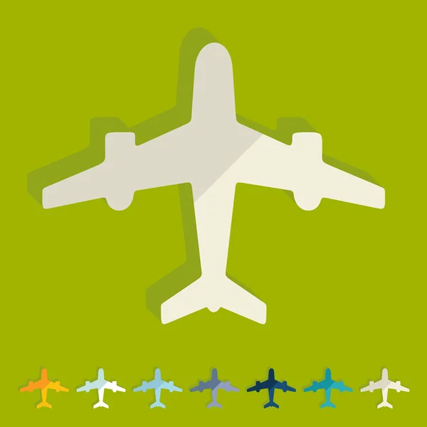 Plane icon — Stock Vector