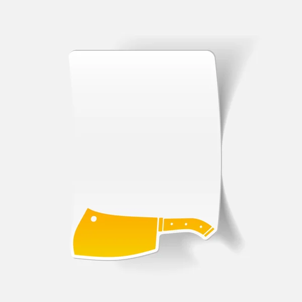 Cuchillo icono — Vector de stock