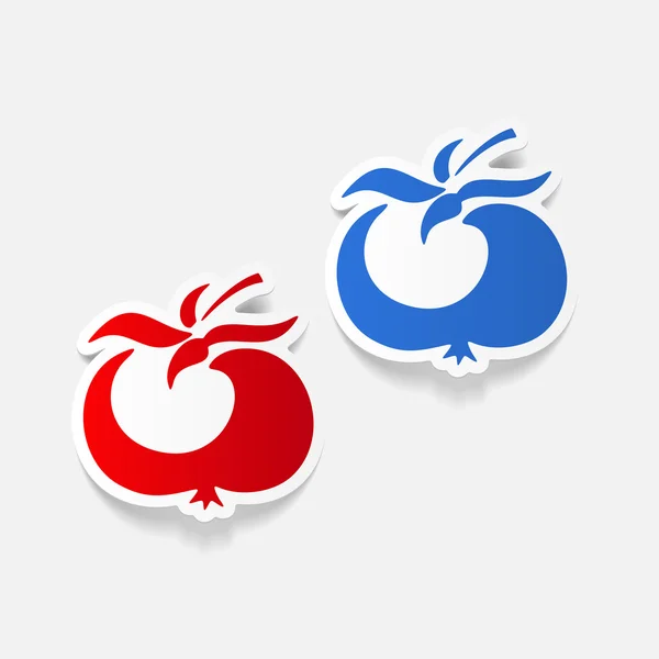 Tomaten-Symbol — Stockvektor