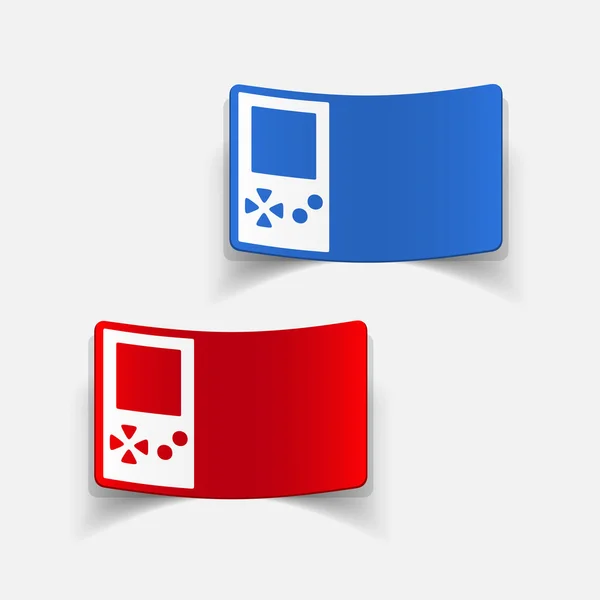 Video game icon — Stock Vector