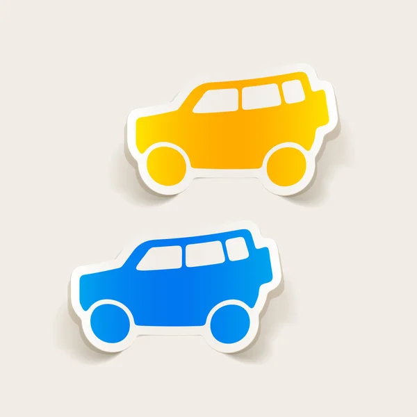 Auto Suv pictogram — Stockvector