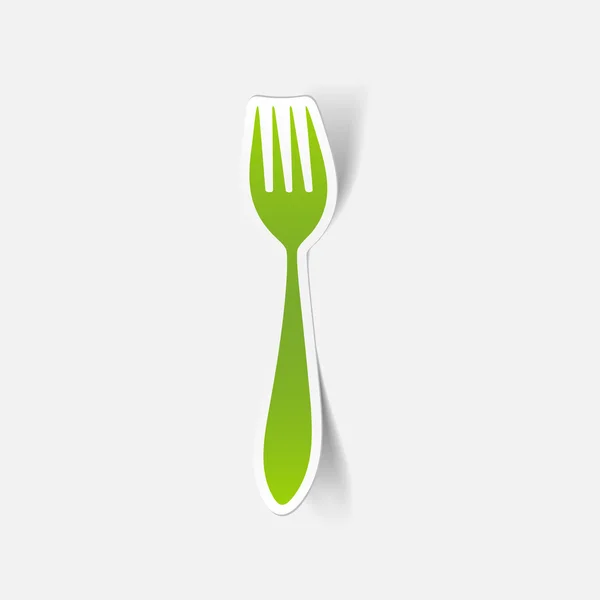 Fork icon — Stock Vector