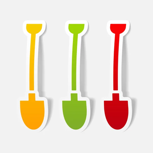 Shovel icon — Stock Vector