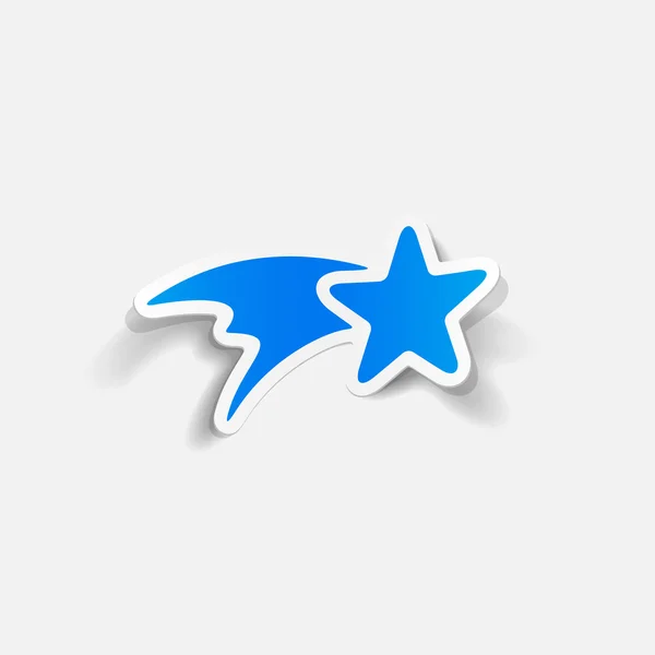 Estrella de Navidad icono — Vector de stock