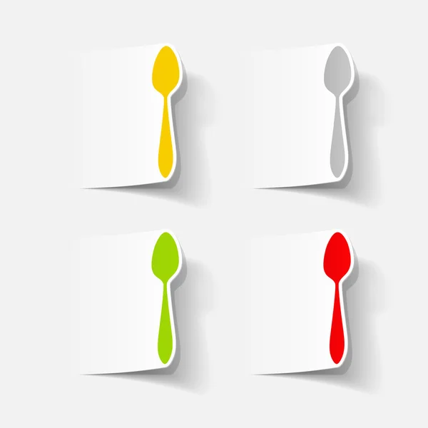 Spoon icon — Stock Vector