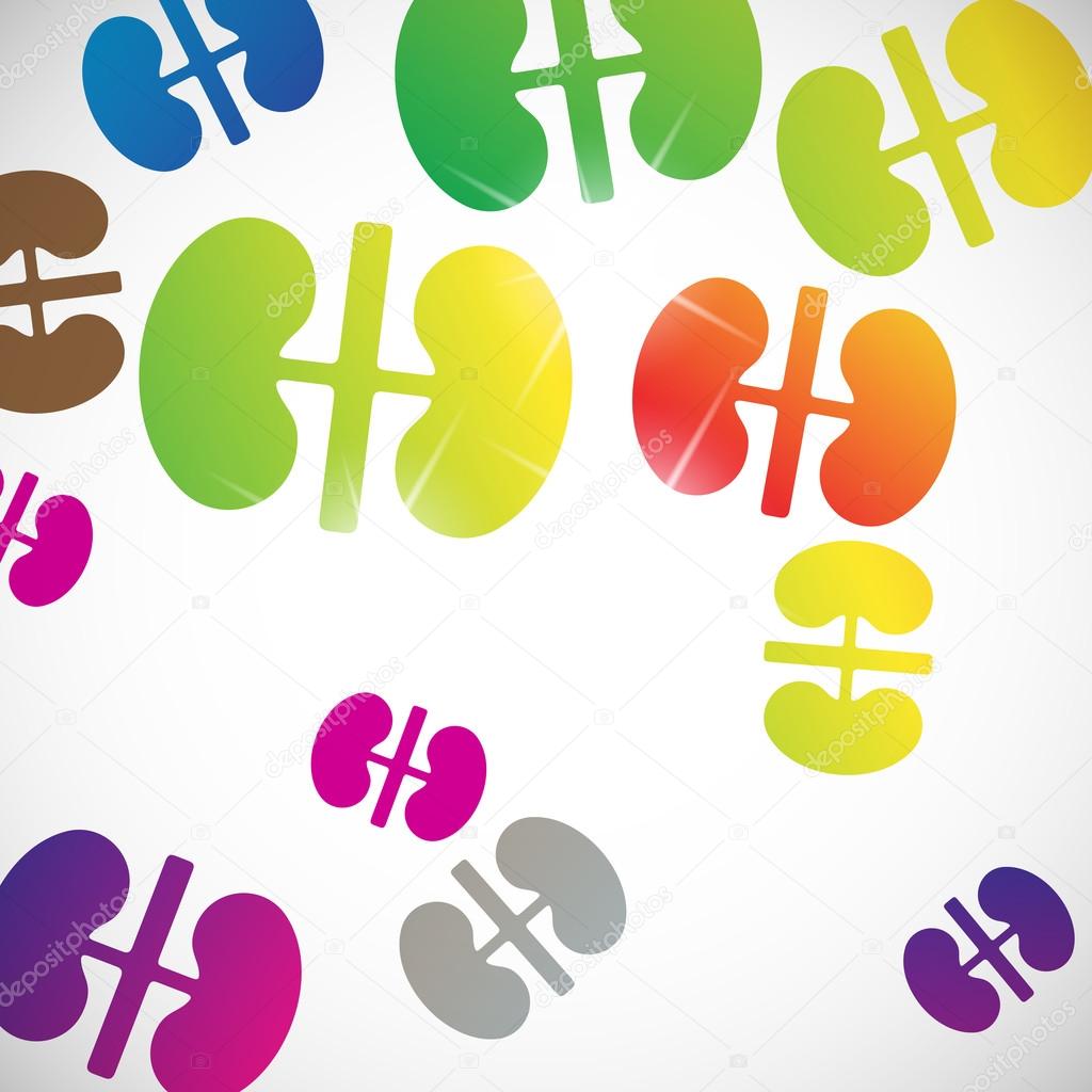 Abstract background: kidneys